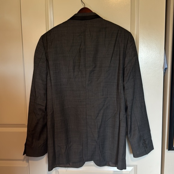 John Varvatos Star Wool Dinner Jacket 44 Regular Black/Grey 40 reg - Picture 5 of 14